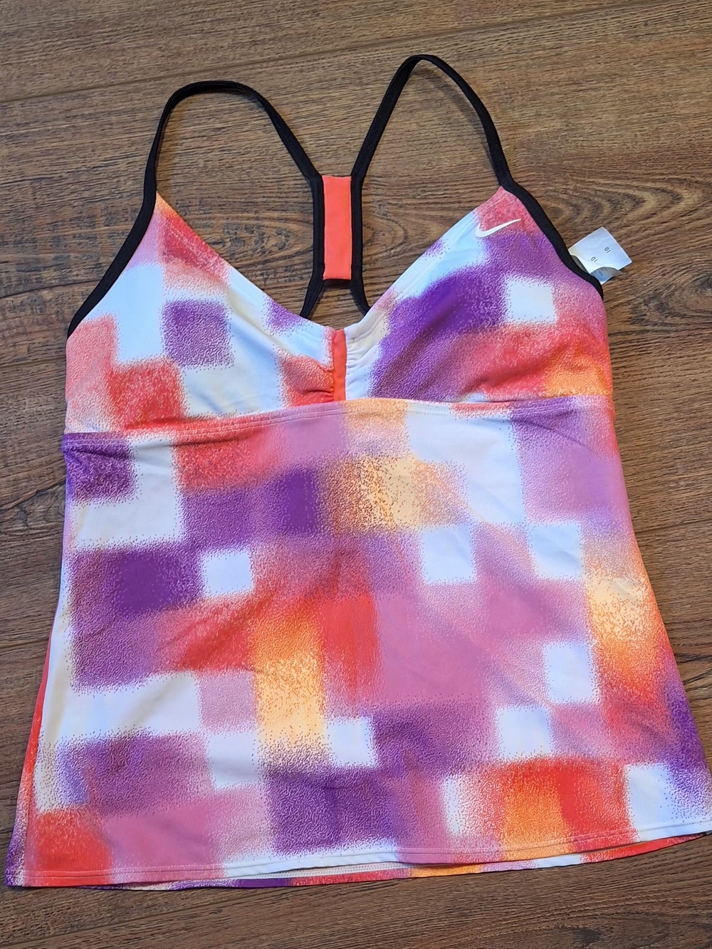 Nike Multicolor Athletic Tank Top - Orange, Purple, Pink WOMENS ☆SIZE 10☆ NWT